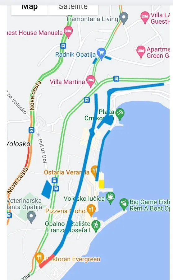 Apartment Pm Volosko Seaside Opatija Croatia